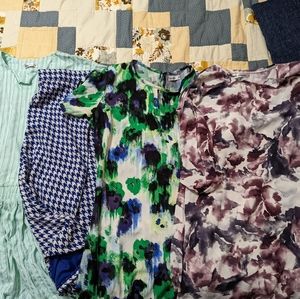 JunieBlake 3 dress 1 skirt size Medium